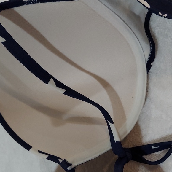 Lovely Adore Me American Flag Two Piece Bikini Size Bottom XL Top 38 D - Picture 8 of 11